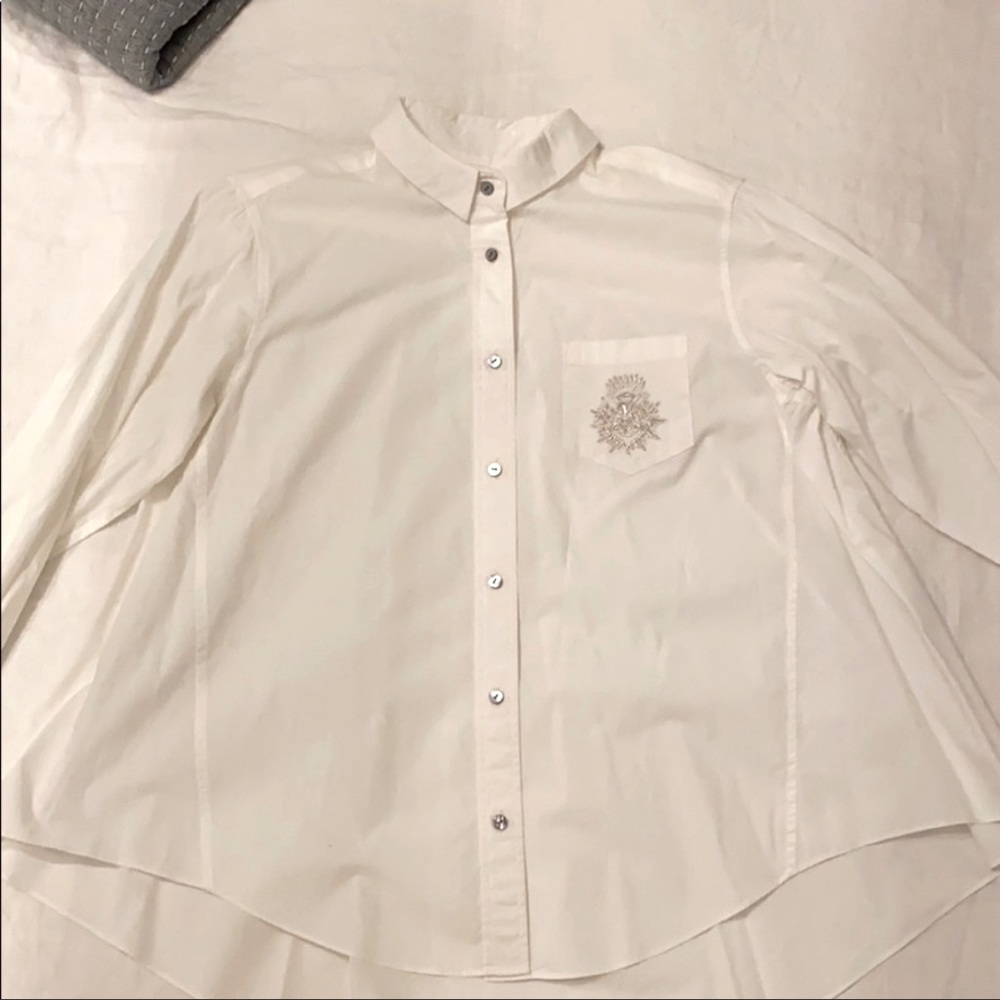 COPY - COPY - Cinq à Sept Oxford Button Down Shirt